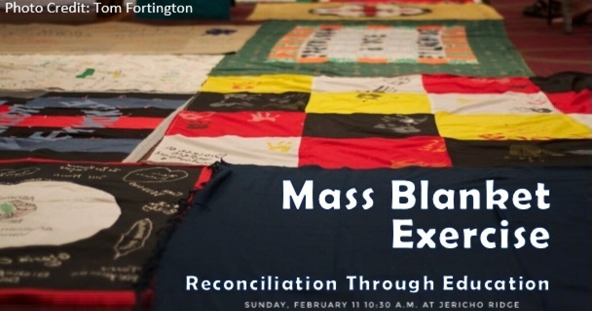 Kairos Blanket Exercise Comes to Jericho Ridge Articles Jericho